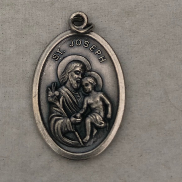 Saint Joseph Jewelry - Saint Joseph Medal, 7/8“ High